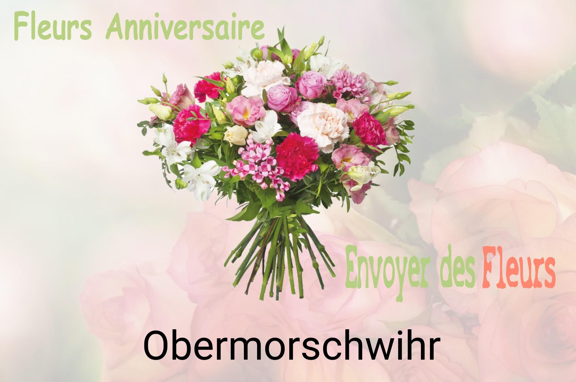 Bouquet de fleurs d’anniversaire livré à Obermorschwihr